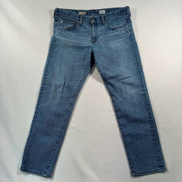 Adriano Goldschmied The Piper Crop Jeans Womens Size 31 Medium Blue Mid Rise - Picture 2 of 14